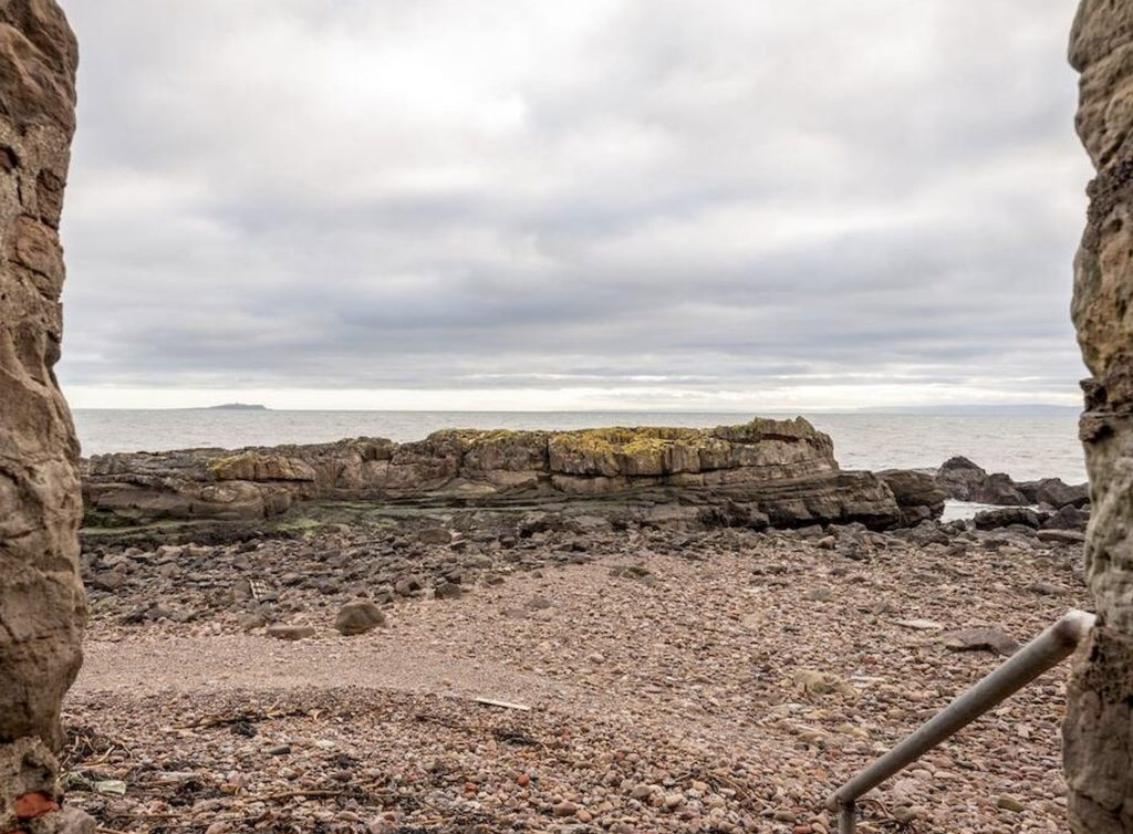 View of anstruther beach