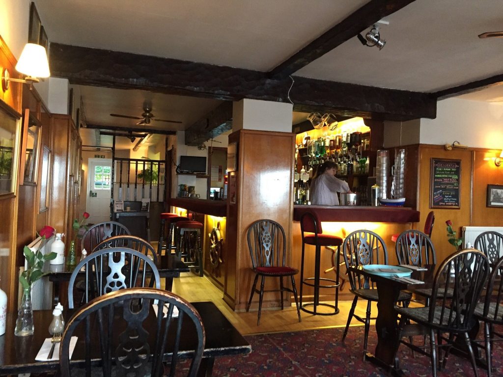 the inside of one of many places to eat in st andrews