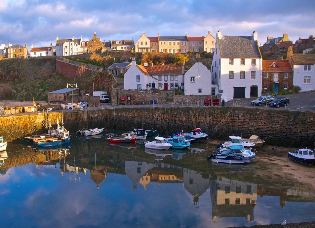crail harbour boasts lots of places to eat, find your new favourite