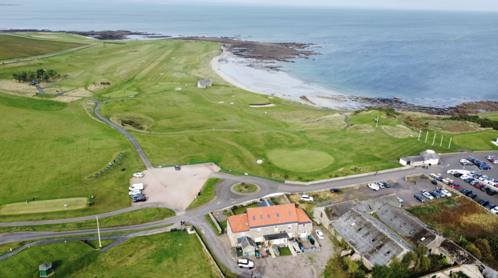 Balcomie Links at Crail